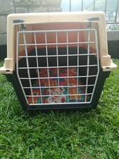 Trasportino gatto usato 34 x 48 x 29 con cuscino smontabile
