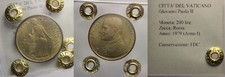DN - Giovanni Paolo II - tutte le 200 lire dal 1979 al 2001 FDC PERIZIATE