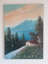 Quadro A Olio Su Tela 50x70 