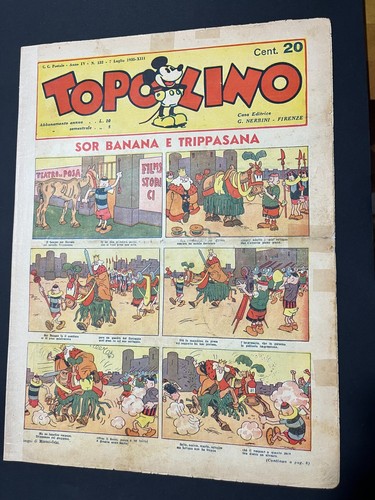 Topolino giornale originale - topolino, n