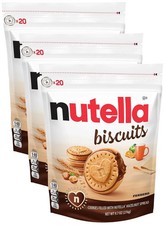 3 x Nutella Biscuits, 20 Count