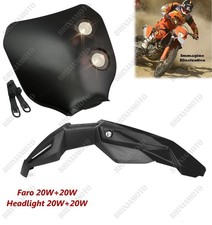 MASCHERA FARO PIATTO NERO E