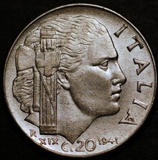 Italia 20 Centesimi 1941