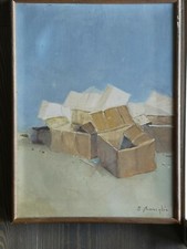 1)  Quadro ad olio 30x40 di