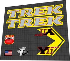 SET DECALCOMANIE giallo Trek