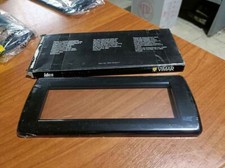 GIACENZA MAGAZZINO PLACCA PLACCHETTA VIMAR 16756.11 6 MODULI 6M NERO IDEA RONDO'