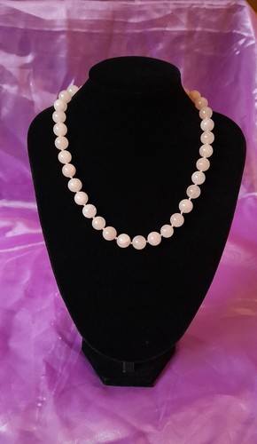Collana quarzo rosa anni - collana, in