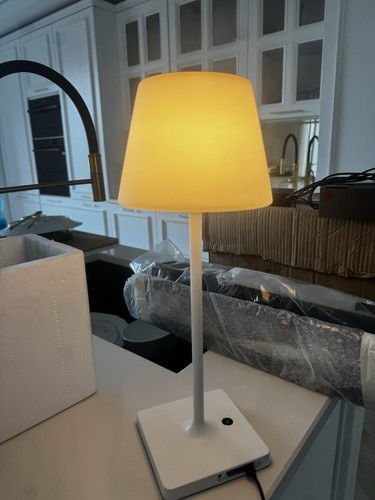 Nitec lampada tavolo bianca - lampada,