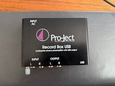 PRO-JECT – PHONO BOX MM, STAND ALONE PHONO STAGE FOR RECORD PLAYER/ PRE-AMP