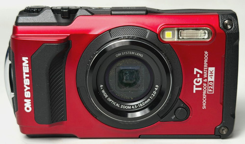 Olympus system 7 red - olympus, tg-7