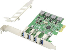 Scheda Add-On a 4 Porte PCI Express USB 3.0