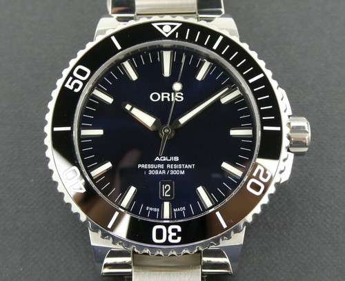 Oris aquis date blue - oris,