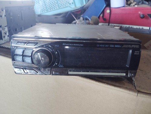 Junk alpine cda 9855j - junk, car