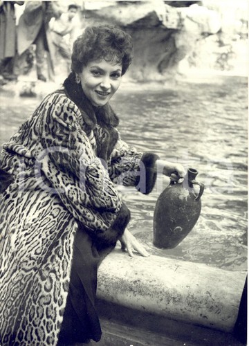 1957 roma gina lollobrigida - roma,