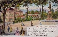 167120 cartolina Bergisel Berg Isel Innsbruck 1903 monumento ad Andreas Hofer
