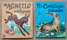 2 LIBRI PER BAMBINI: ASINELLO E CONIGLIETTO - COLLANA PIC - ED. AMZ - 1965 ?