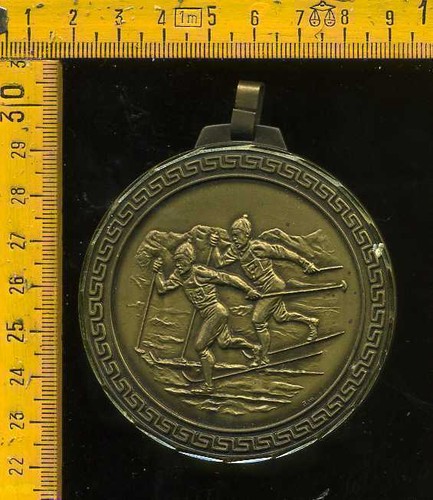 Medaglia gigante sci - gigante, a