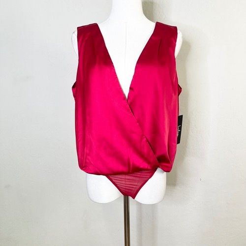 Body lulus raso surplice senza - raso,