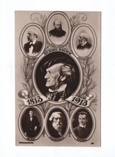Cartolina Richard Wagner 1813
