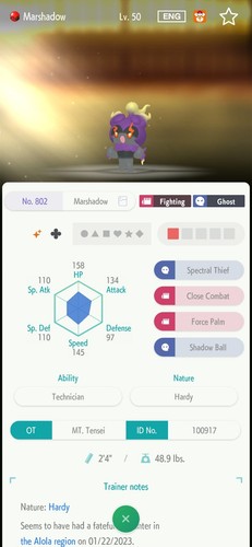 Shiny marshadow - ✨shiny,