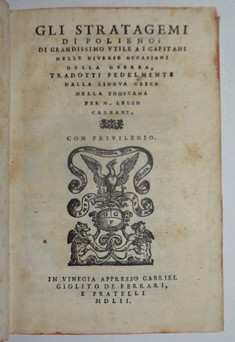 Stratagemmi ediz 1552 - -,
