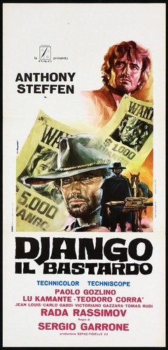 Django bastardo locandina - django,