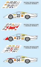 Decals Porsche 908 LH Le Mans