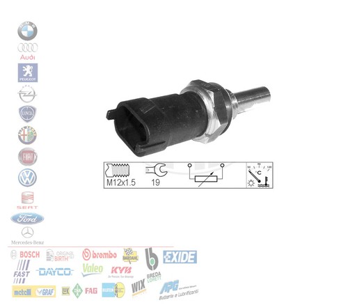 Sensore temperatura fiat - sensore,