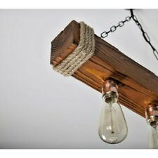 Lampadario LENA-Rustico legno