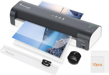 Plastificatore A3, 5 in 1 Con 10 Pezzi Di Pellicole Di Laminazione A5 A6, Plasti