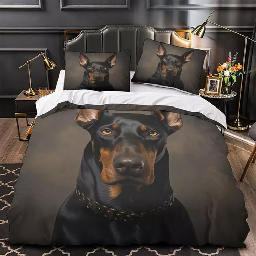 Copripiumino doberman pinscher - doberman,
