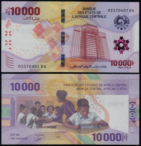 Stati centrafricani 10000 - stati,