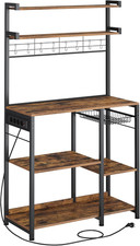 Scaffale cucina con prese - scaffale,