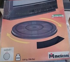 Rotodisc Meliconi,base girevole multiuso ,nero 26cm