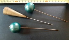 3  Spille Spilloni X Cappelli 1930/40  Da Collezione Art Deco 