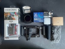 Attrezzatura NUOVA riprese video   NEEWER CAGE -LIGHT-ND FILTER   RODE MIC /AI