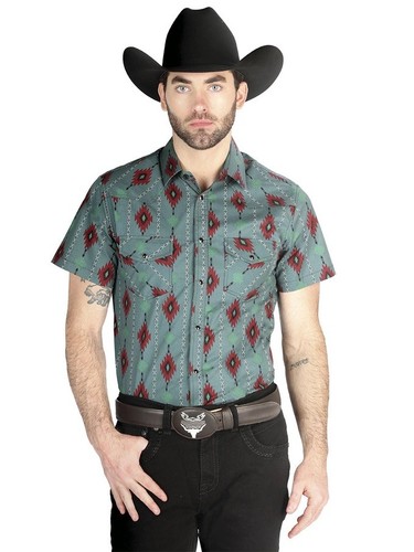 Camicia uomo western shirt - da,