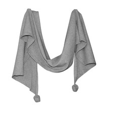 sciarpa donna con bon bon