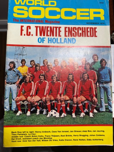 World soccer magazine november - soccer,