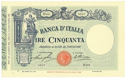 Lire barbetti grande - 50,