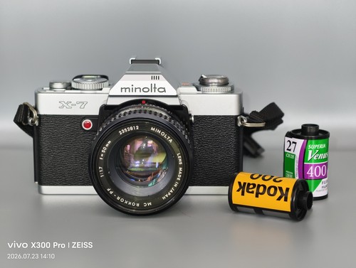 Kit obiettivo minolta - minolta, x-7