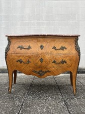 Como Luigi XV Intarsiato Marmo Rosa