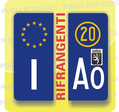 Adesivi blu rifrangenti per - 2,