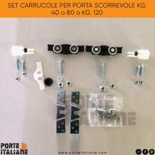 SET CARRUCOLE PER PORTA