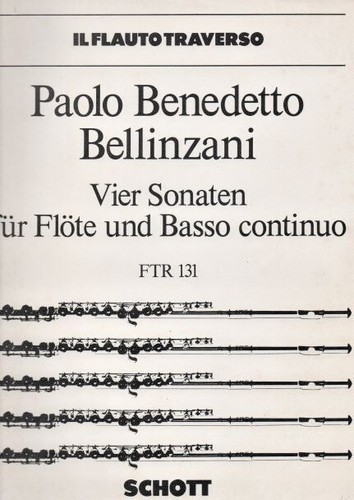 Bellinzani 4 sonate - p., b.