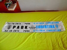 SCIARPA SCARF SCHAL ECHARPE ΚΑΣΚΟΛ KASKOL PAOK SALONICCO FIORENTINA VIOLA 14-15