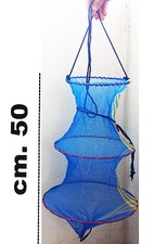 retino da pesca porta pesci in rete con chiusura cestino cestello in rete trota