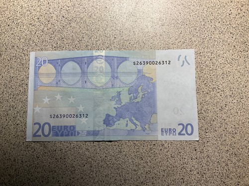 Banconota del 2002 - 20€, firma