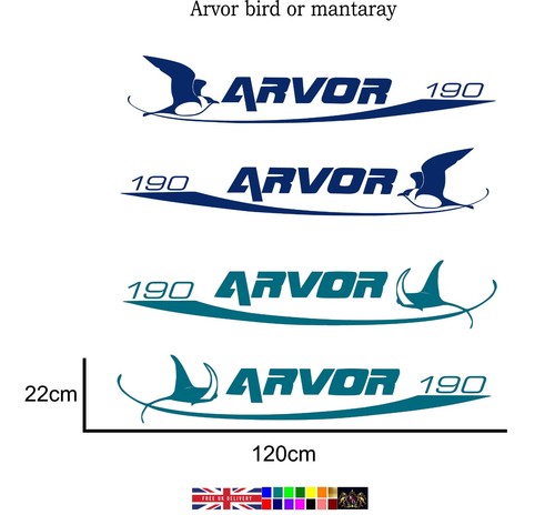 Arvor 190 decalcomania - arvor, da