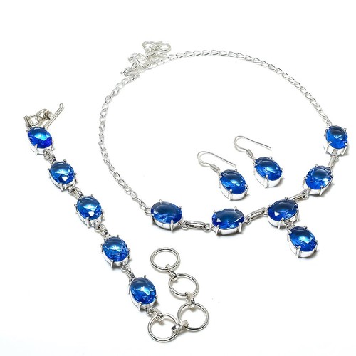 Set gioielli solitario pietra